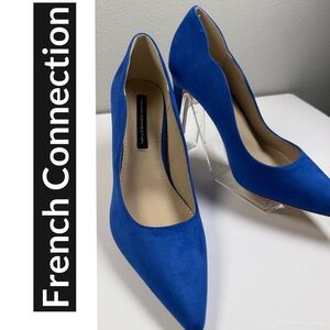 French Connection Cobalt/Royal Blue Heels